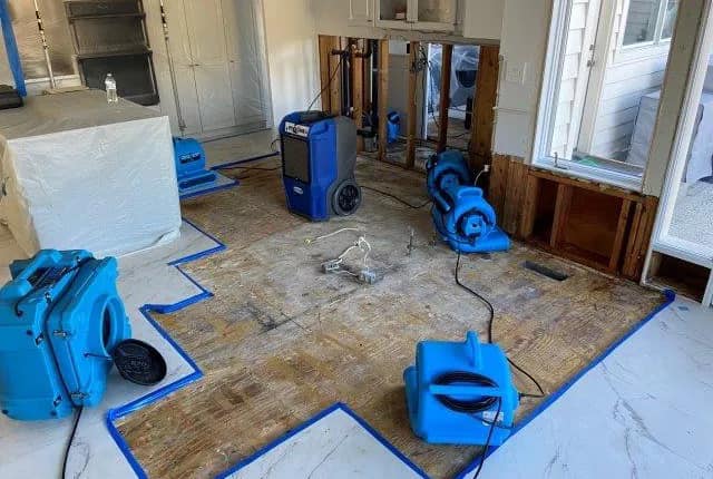 Water damage restoration equipment